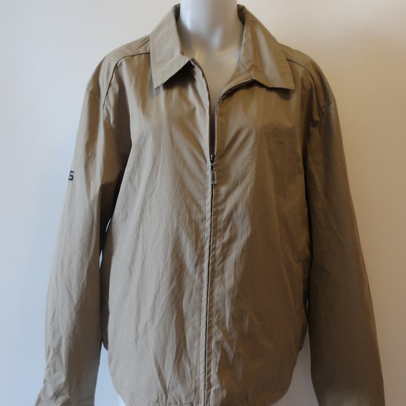 NWT PING COLLECTION KHAKI TAN FULL ZIP JACKET L * - Picture 7 of 14